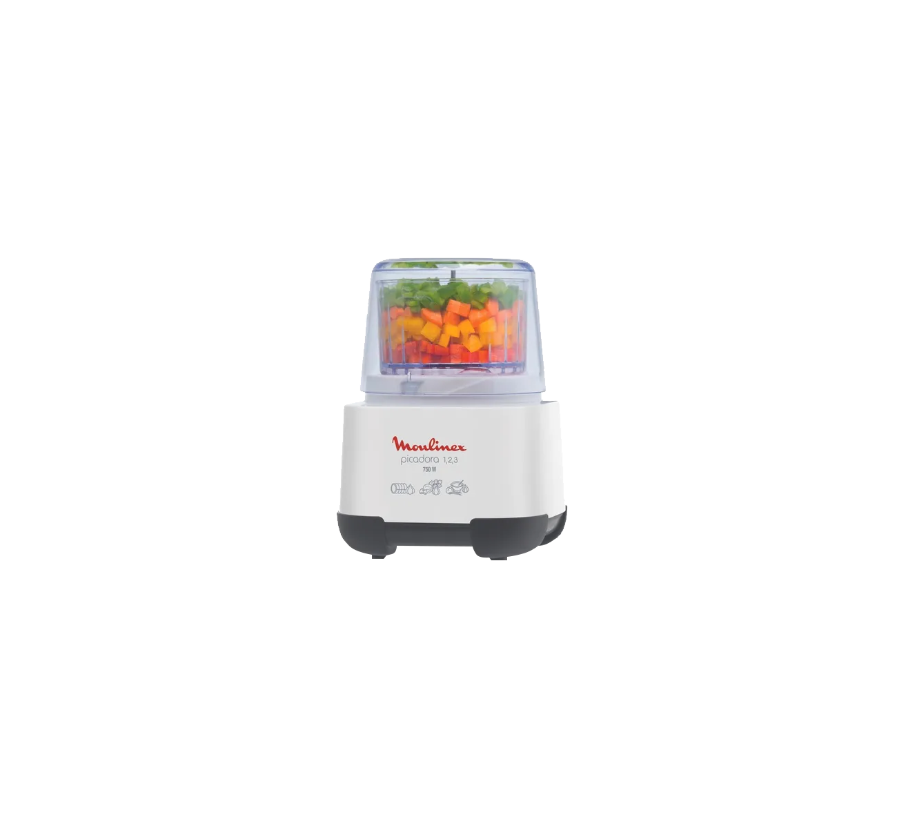 PICADOR ELECTRICO 750W 123 BLANCO AD6011AR MOULINEX