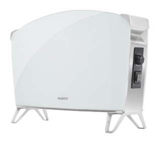 VITROCONVECTOR DOBLE VIDRIO 1500W BLANCO PE-BVC15B PEABODY