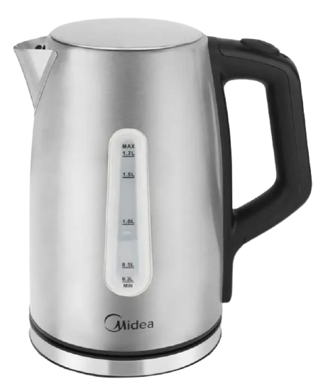 JARRA ELECTRICA ACERO INOXIDABLE 1.7 LITROS EK-DC17XAR1 MIDEA