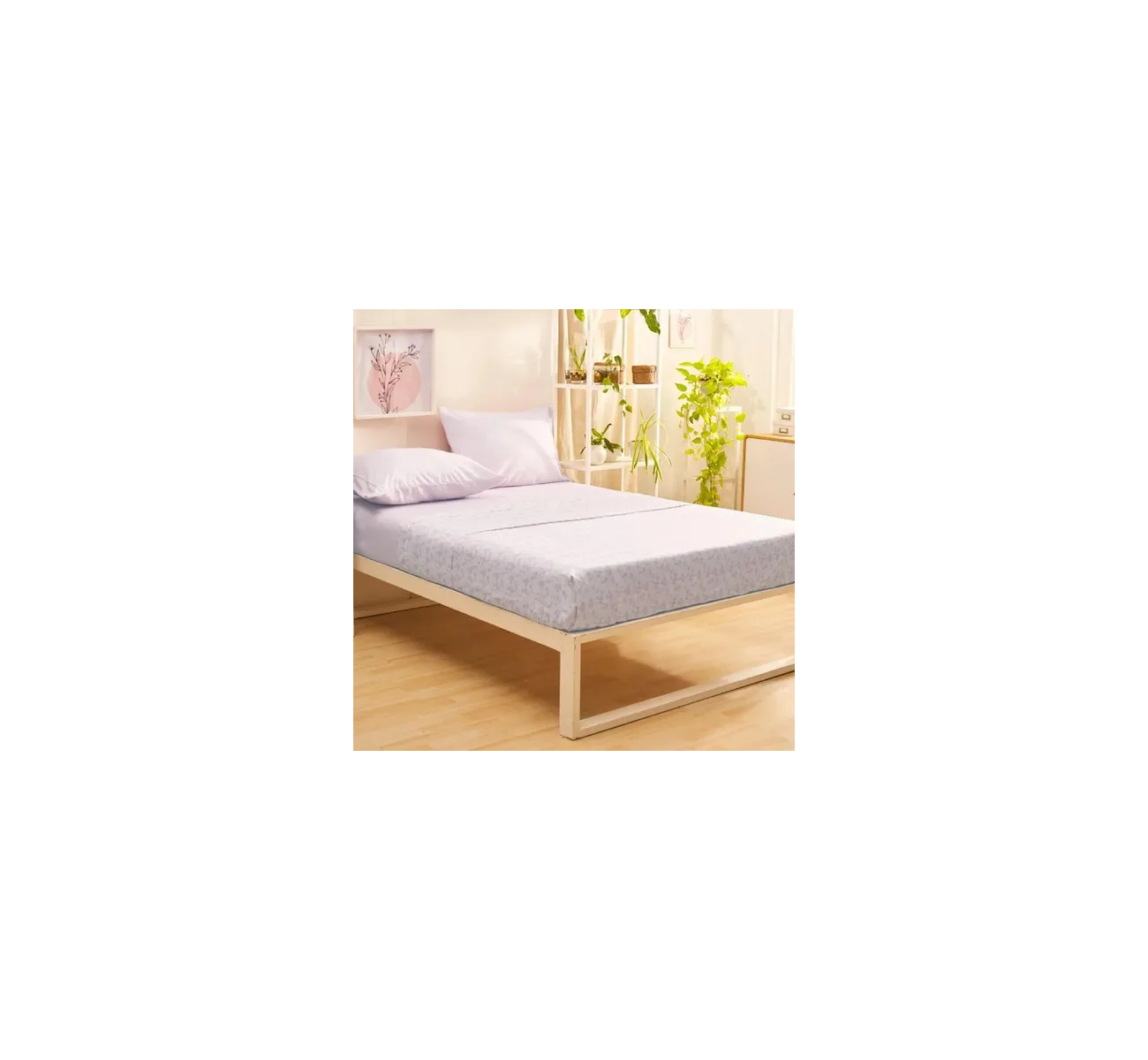 JUEGO SABANA 150 HILOS ESTAMPADA TWIN PLUS ANTIQUE CASABLANCA