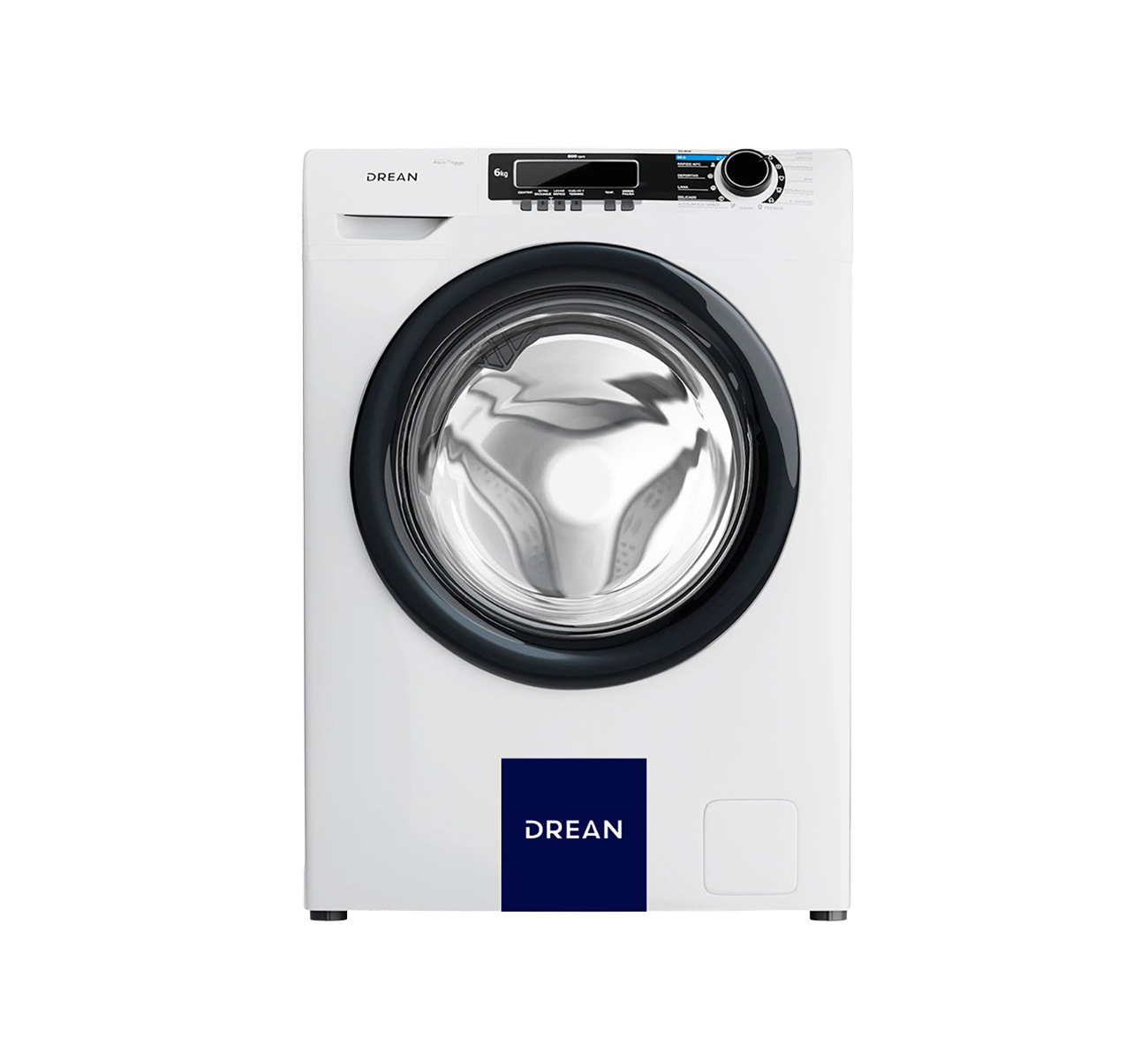 LAVARROPAS CARGA FRONTAL 6KG LCFDR0608LB DREAN