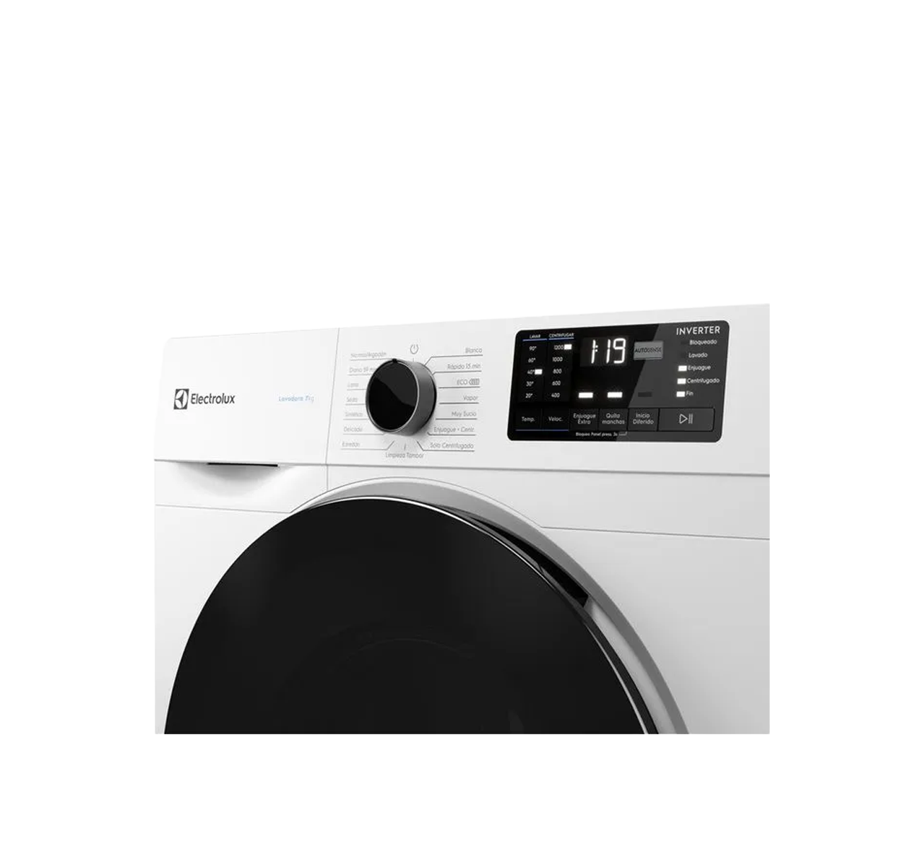 LAVARROPAS CARGA FRONTAL 7KG ELAF207W ELECTROLUX