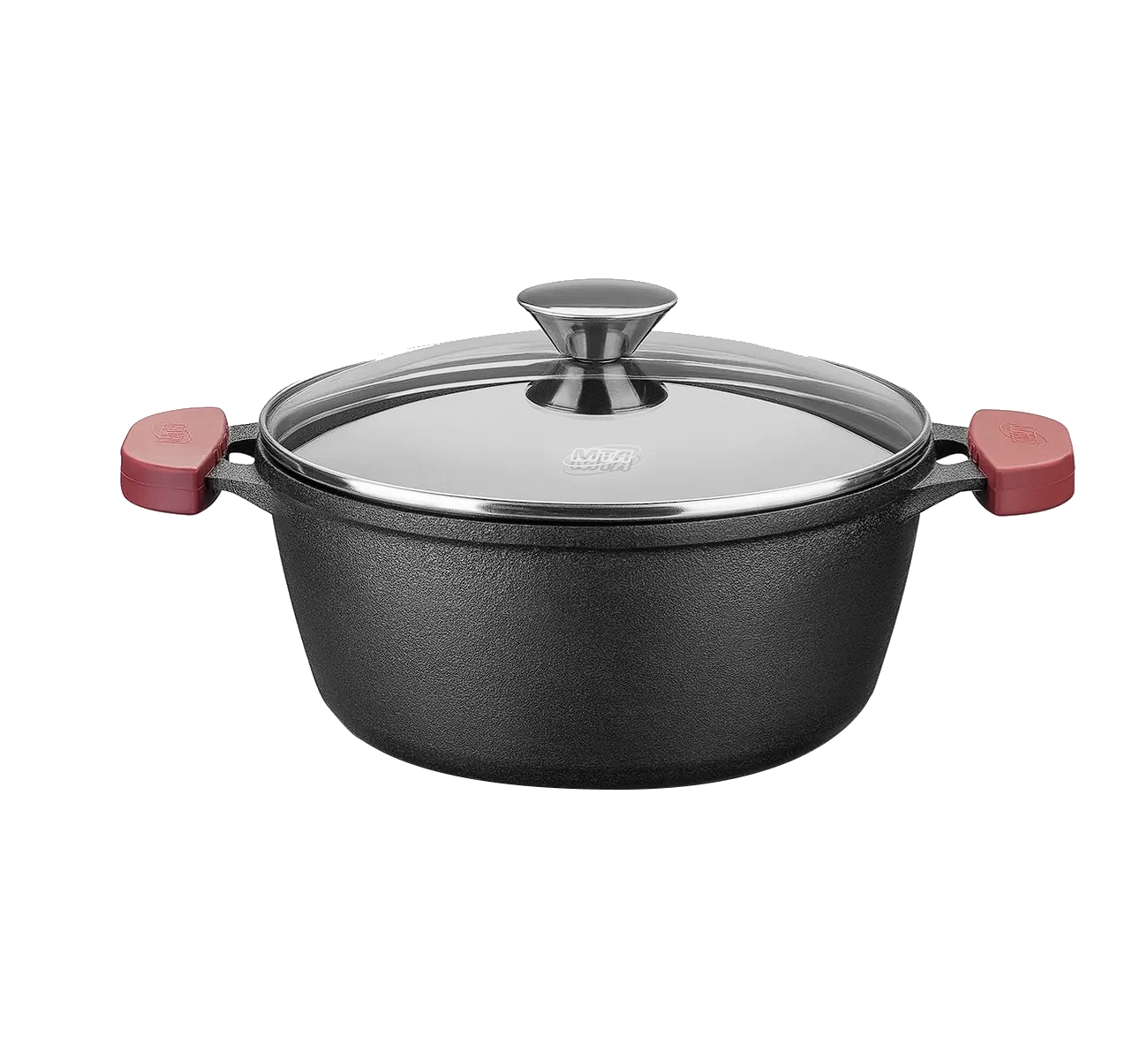 CACEROLA 28CM CON TAPA VIDRIO 8375 MTA