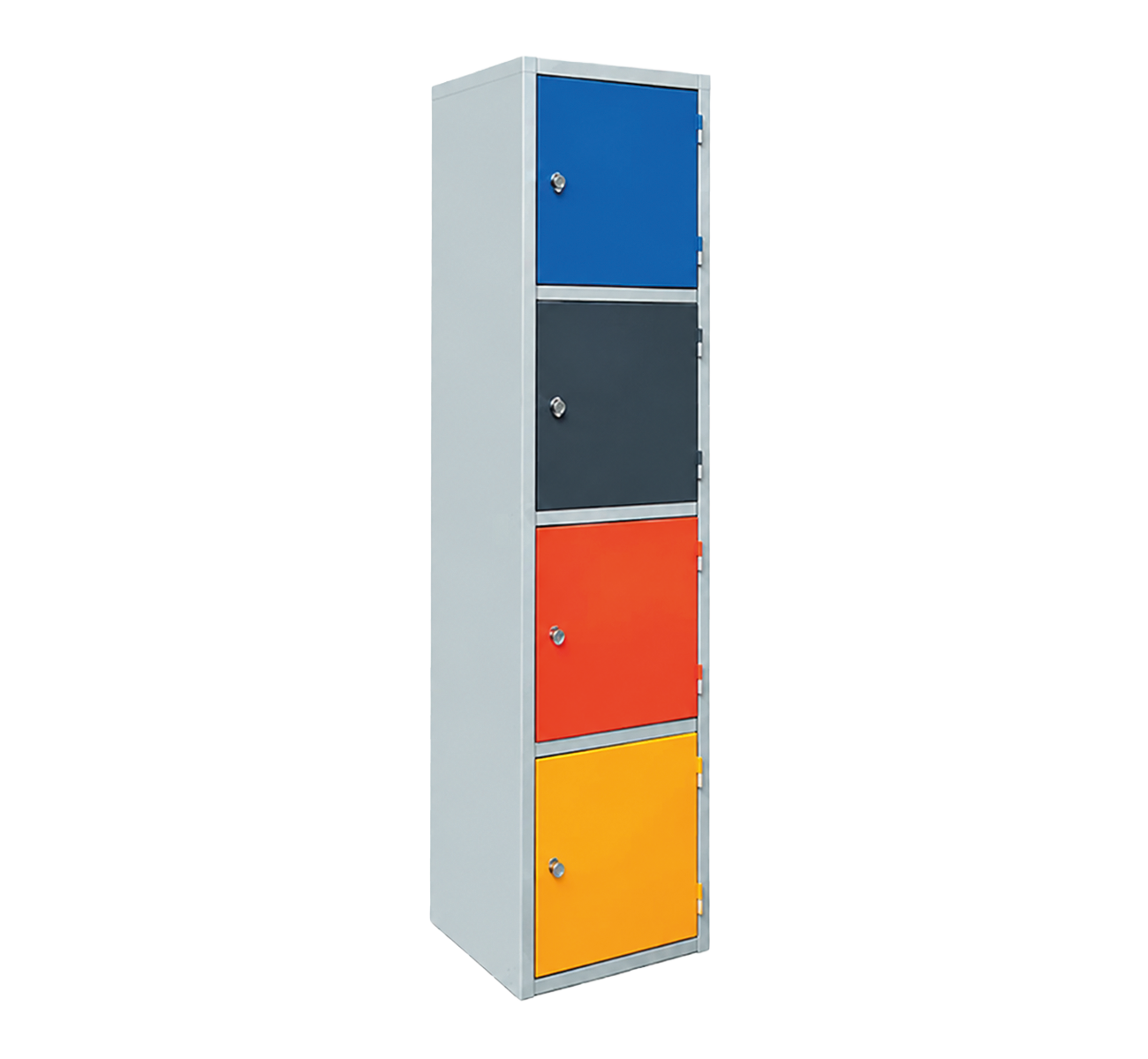 LOCKER METALICO 4 PUERTAS VERTICAL 100724 MENGARELLI
