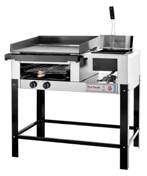 LOMITERA MULTIPLE CON FREIDORA 177-GNV SOL REAL