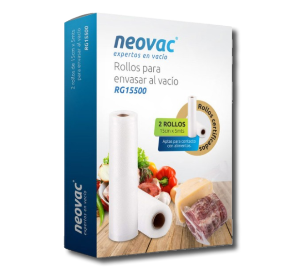 ROLLOS GOFRADOS PARA ENVASADO AL VACIO RG28500 NEOVAC