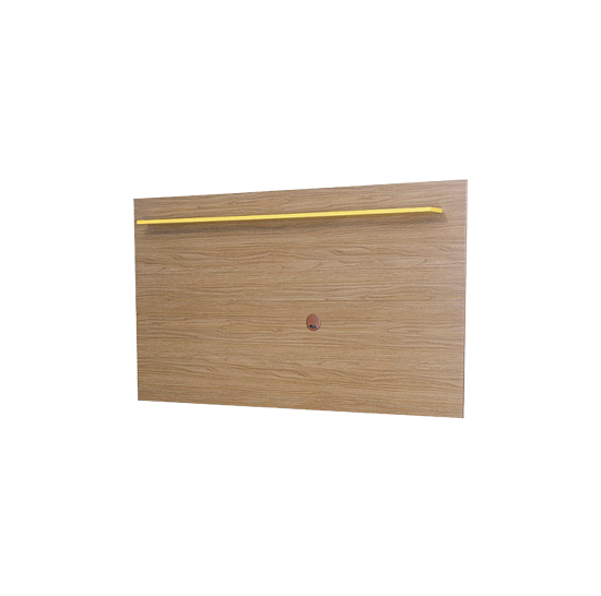 PANEL PARA TELEVISOR NOGAL AMARILLO