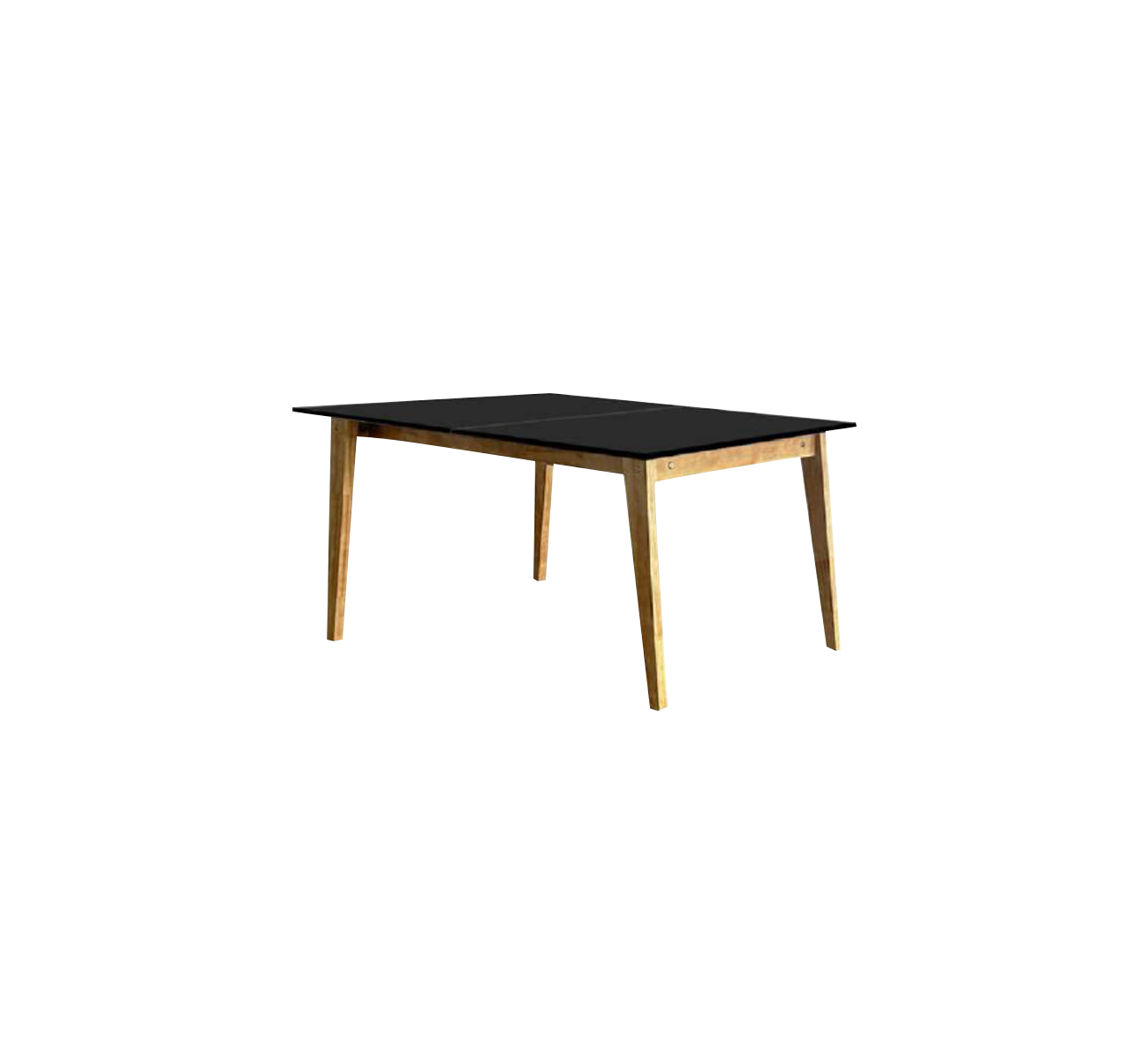 MESA ESCANDINAVA 130 MIEL Y NEGRO OT000002 DE FRANCE