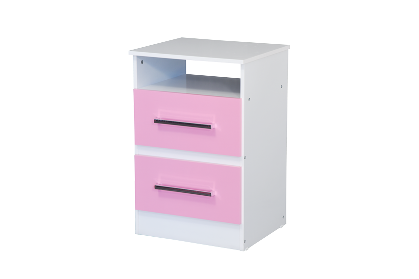 MESA DE LUZ ROSA Y BLANCO LINEA FORTALEZA INFANTIL