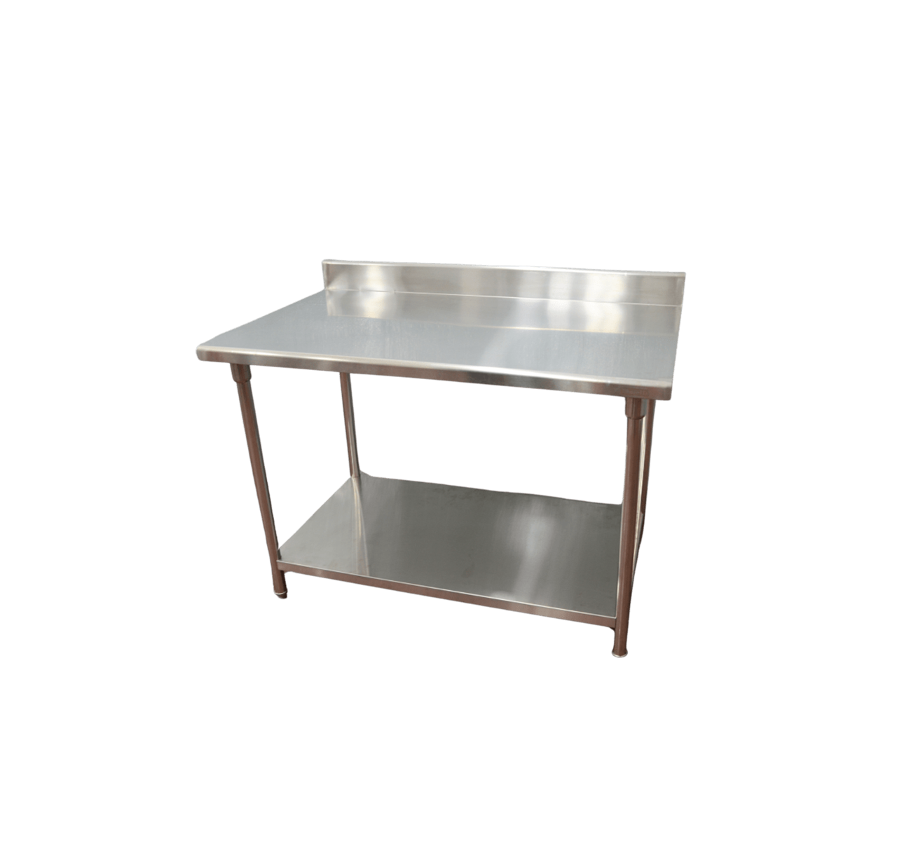 MESADA DE TRABAJO 1.20M ACERO INOXIDABLE MORETTI