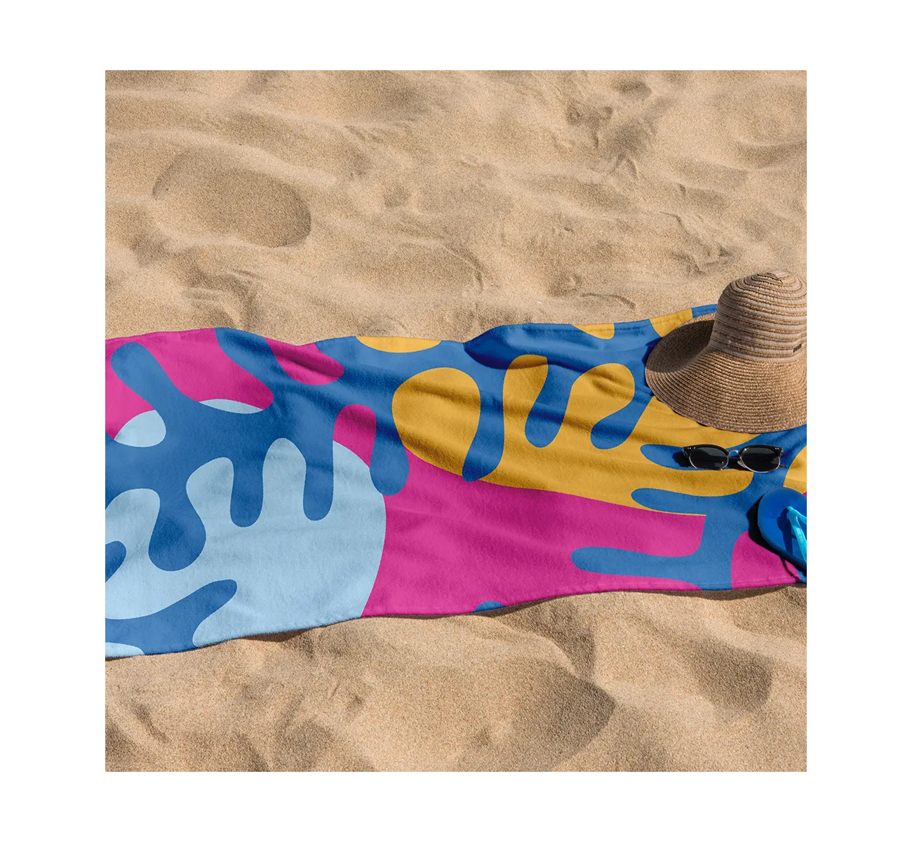TOALLON PLAYERO CORALES 5270 CASABLANCA