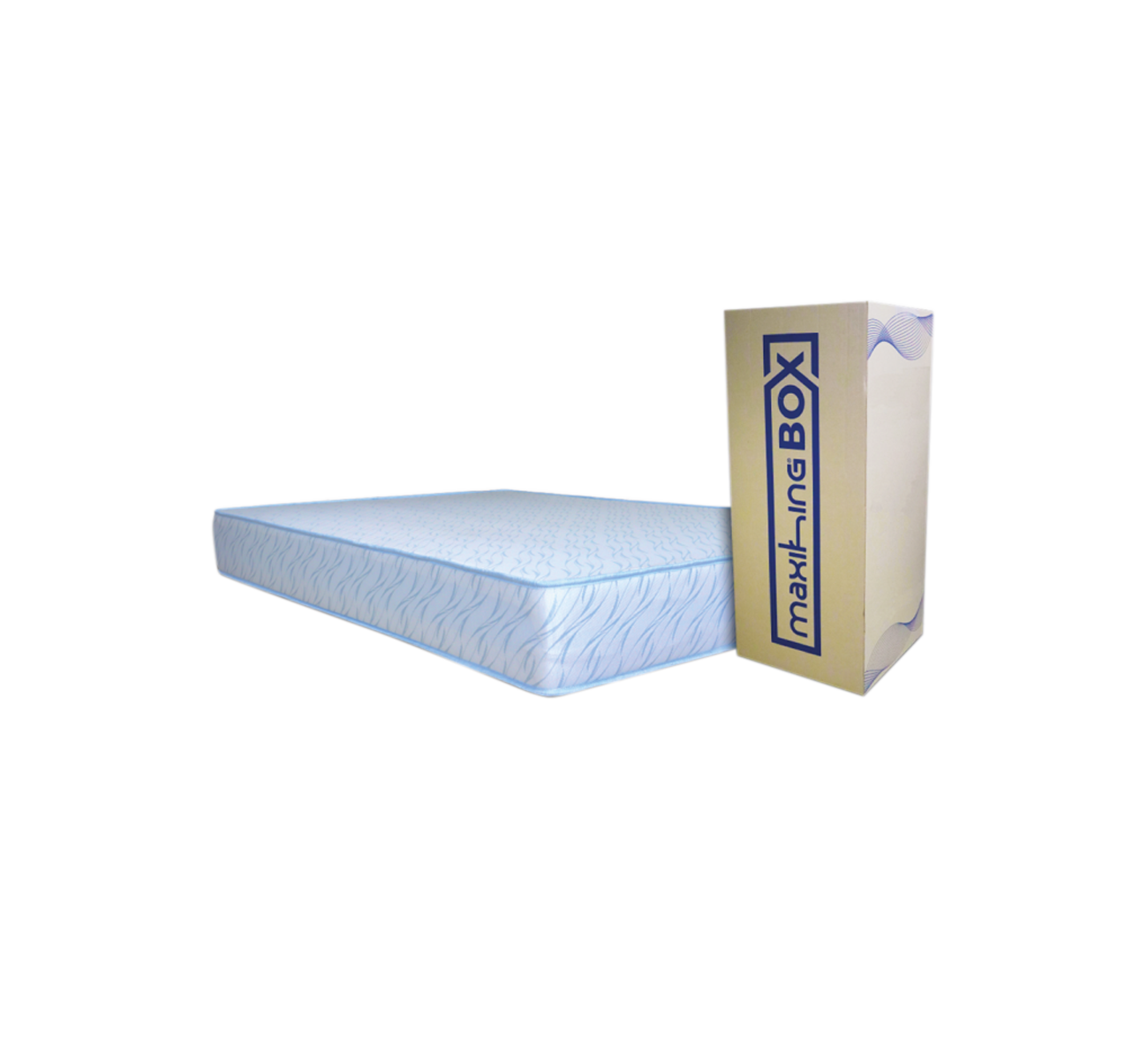 COLCHON 1.60X2.00 ESPUMA QUEEN MAXIBOX MAXIKING
