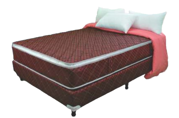 COLCHON Y SOMMIER 1.90X0.80X28 RESORTES