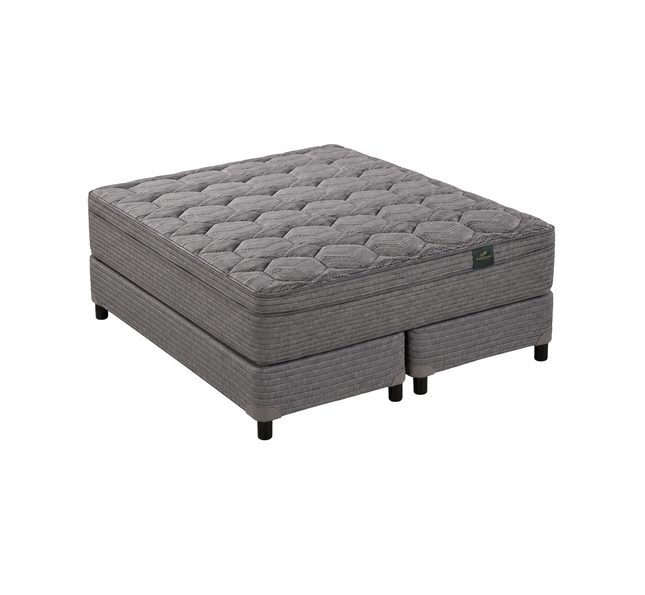COLCHON Y SOMMIER 1.40X1.90 HIBRIDO BROOKLYN SUEÑO DORADO