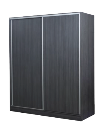 PLACARD 2 PUERTAS CORREDIZAS 1.80MTS S/ ESPEJO MURANO ANTRACITA 35234873 RICCHEZZE