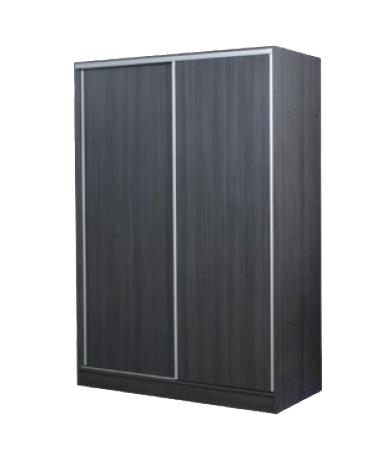 PLACARD 2 PUERTAS CORREDIZAS 1.40MTS S/ ESPEJO MURANO ANTRACITA 35234773 RICCHEZZE
