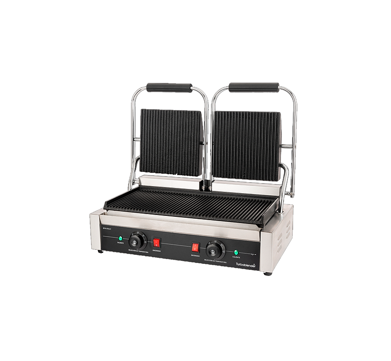 PLANCHA GRILL DOBLE CONTACTO TB-GRILLV2 TURBOBLENDER