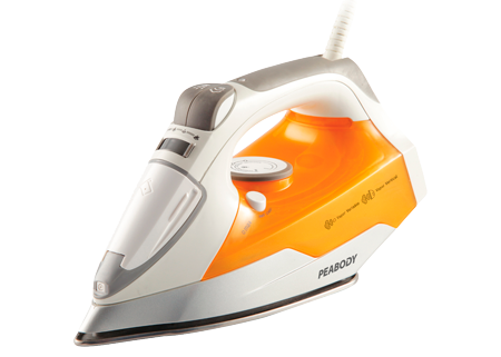 PLANCHA VAPOR 2000W CON BASE PEABODY