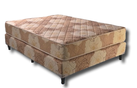 COLCHON Y SOMMIER 1.00X1.90X24 RESORTES
