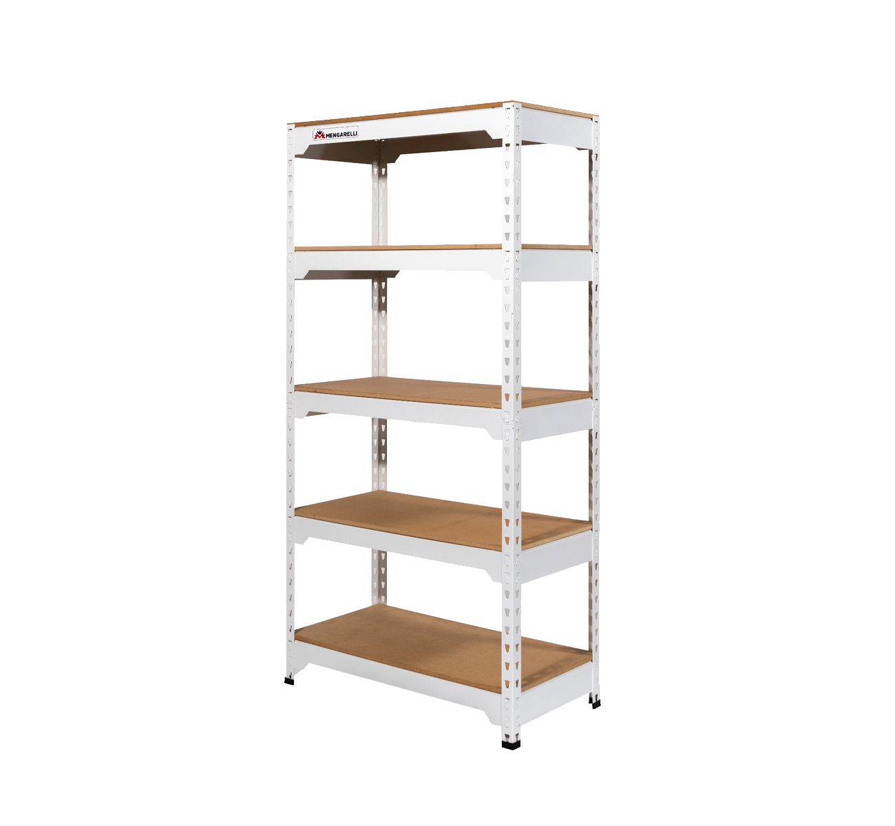 RACK 5 ESTANTES MADERA 45X90 91090 MENGARELLI