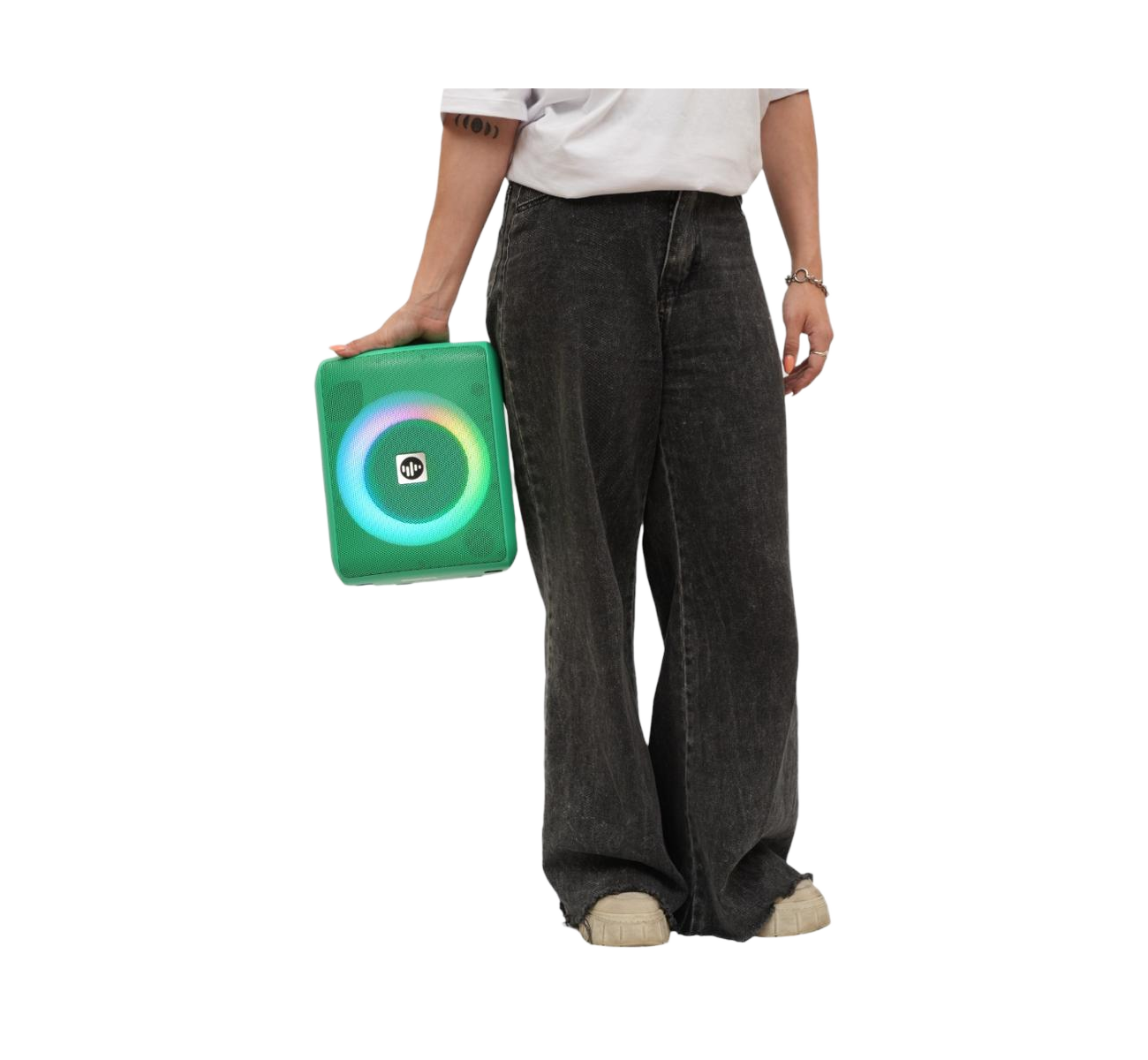 PARLANTE PORTATIL CON BLUETOOTH VERDE CHUNK 2 STROMBERG