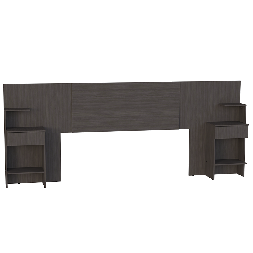 RESPALDO DE SOMMIER PREMIUM REGULABLE WENGUE 561 ORLANDI