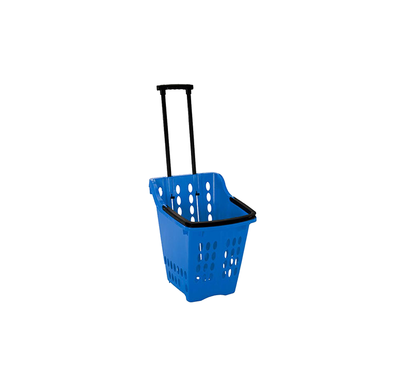 CANASTO CON RUEDAS 31LT AZUL 20713 RIMAX