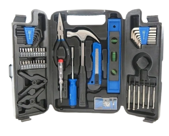 SET DE HERRAMIENTAS 130 PIEZAS KLD