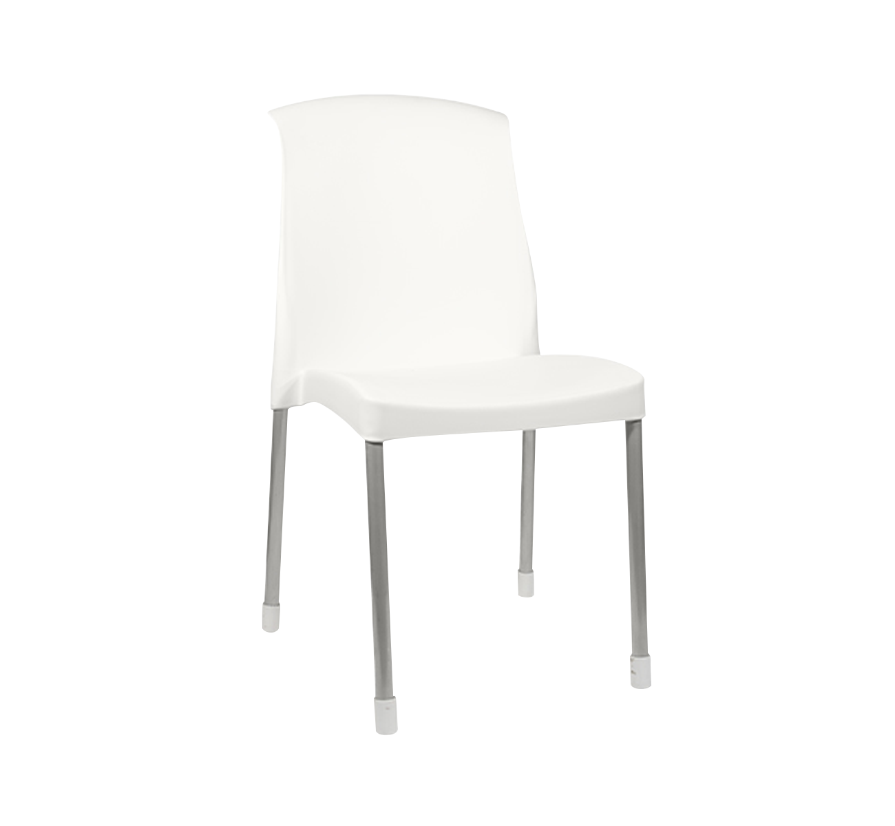 SILLA PLASTICA GALANA BLANCA 40001B QUALITY