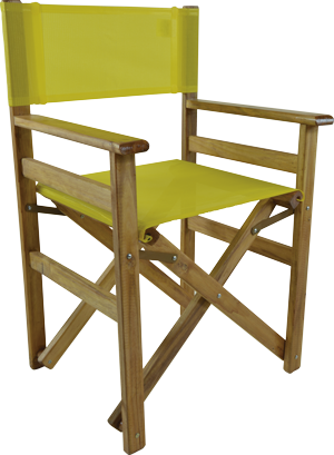 SILLON DIRECTOR MADERA C/COVER