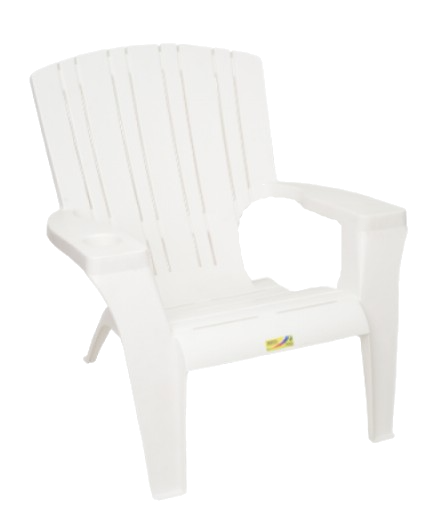 SILLON PLASTICO BLANCO CARIBE 2060110 DESCANSAR