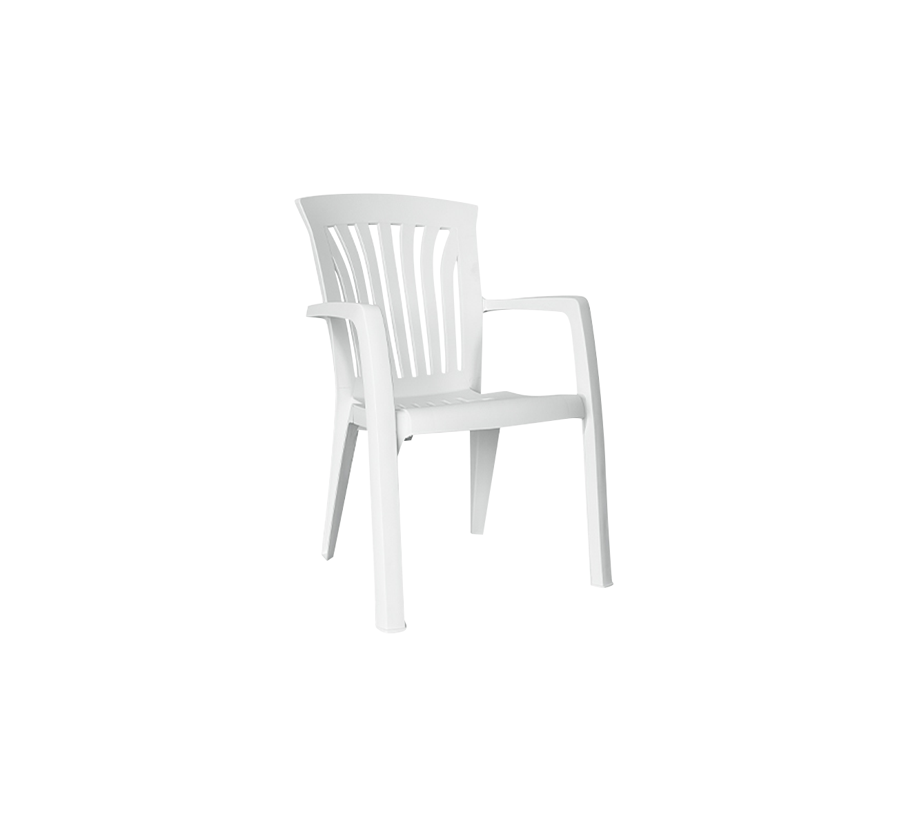 SILLON LAUTARO PLASTICO BLANCO 40708 QUALITY