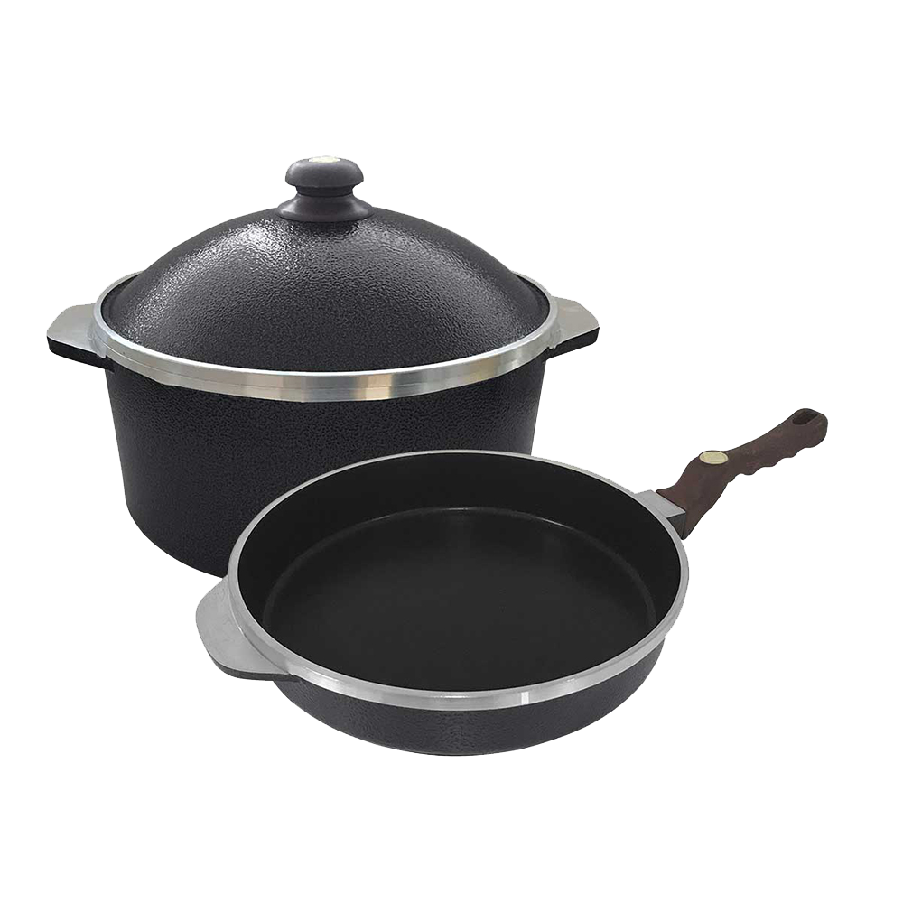 SET SUPER CACEROLA SARTEN Y TAPA 17304 LAURYFORTE