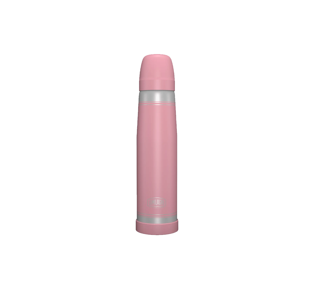 TERMO ACERO BALA 1LT ROSA LUMINOX 19812 LUMILAGRO