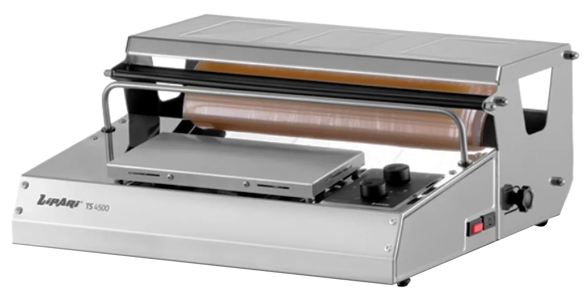 TERMOSELLADORA PARA FILM DE PVC PROFESIONAL COMPACTA TS4500 LIPARI