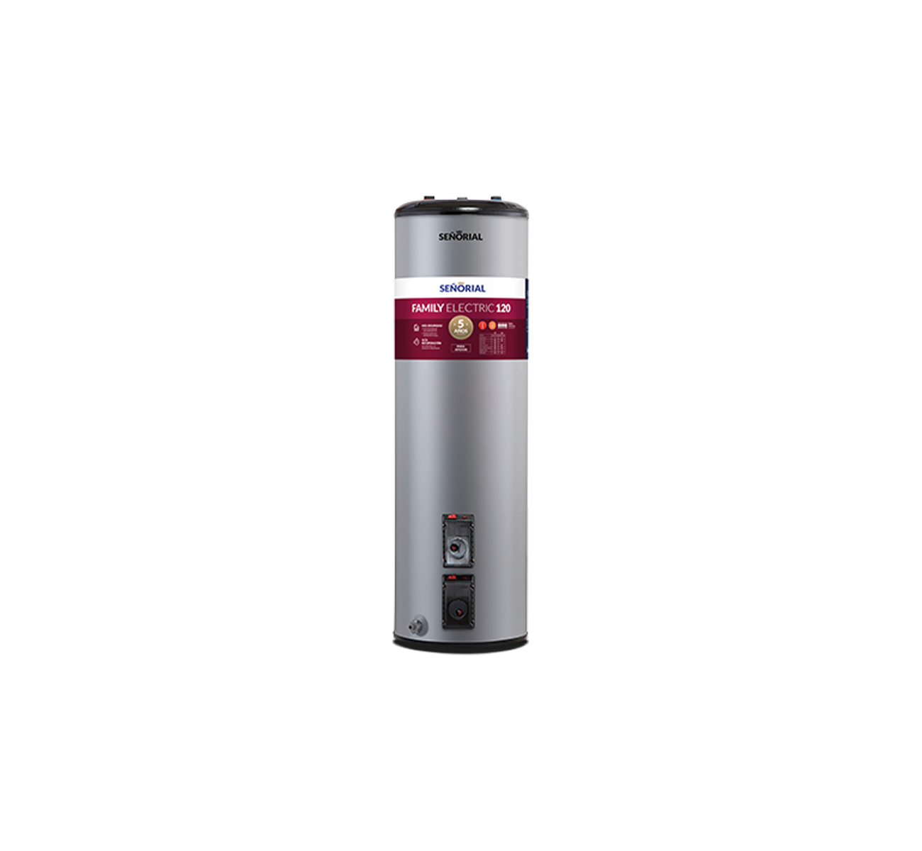 TERMOTANQUE ELECTRICO 120LTS FAMILY TESLFP-120 AR SENORIAL