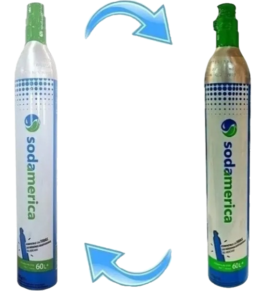 RECAMBIO CILINDRO 60LTS SODAMERICA