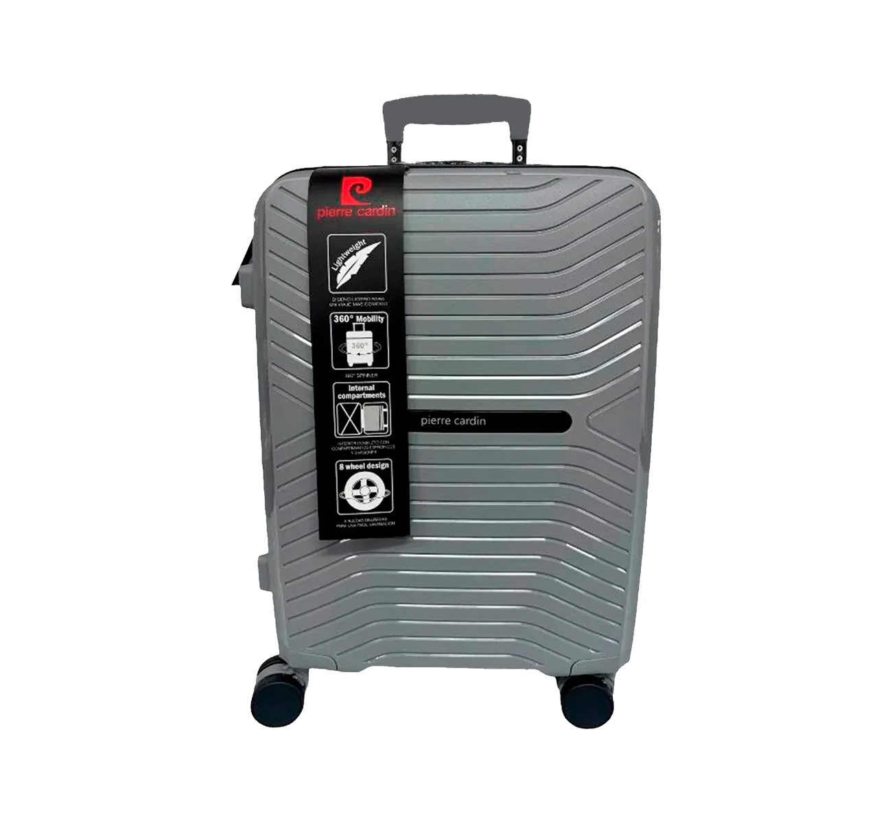 VALIJA CARRY ON PC4027GR PIERRE CARDIN