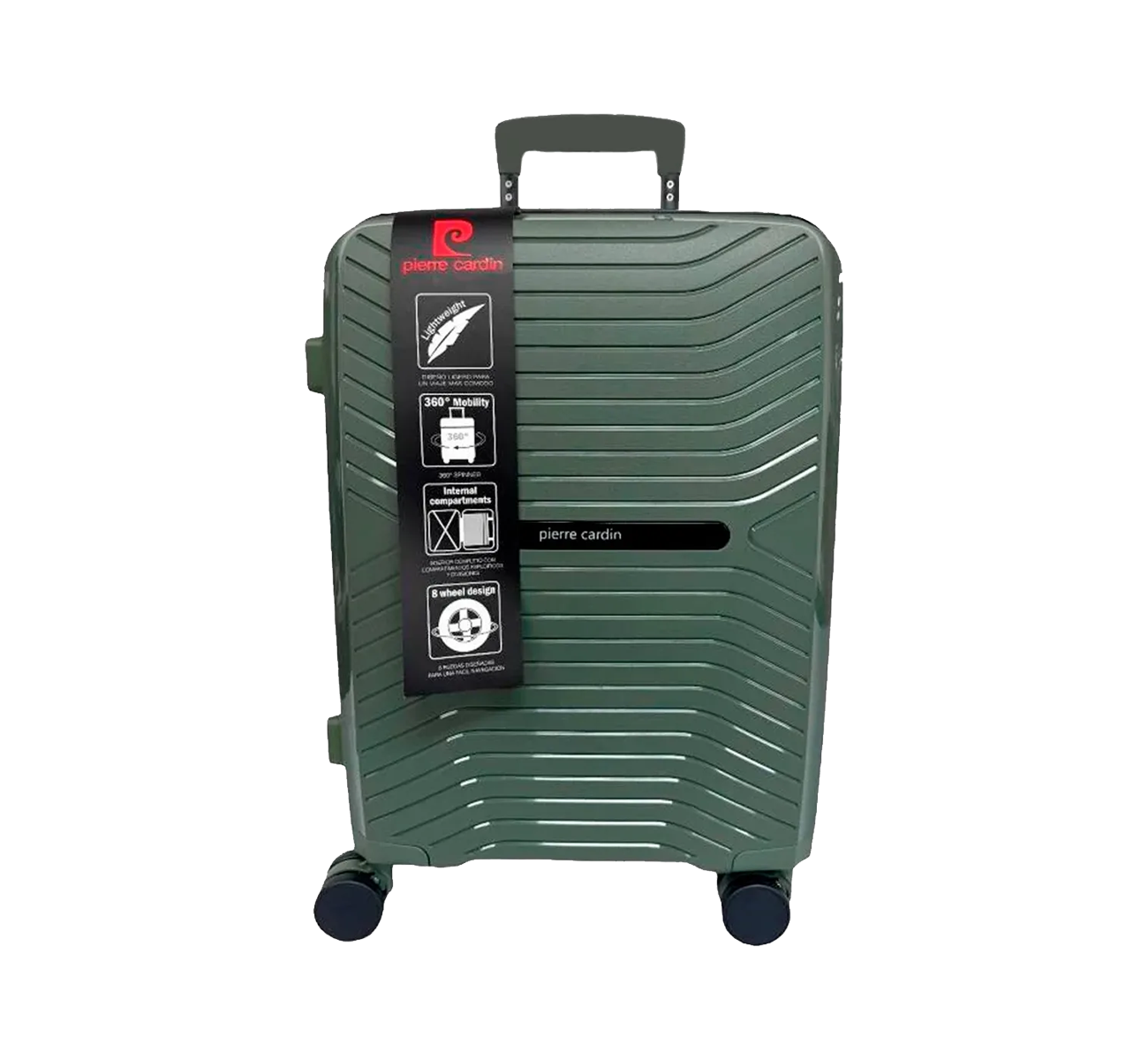 VALIJA CARRY ON PC4027VD PIERRE CARDIN