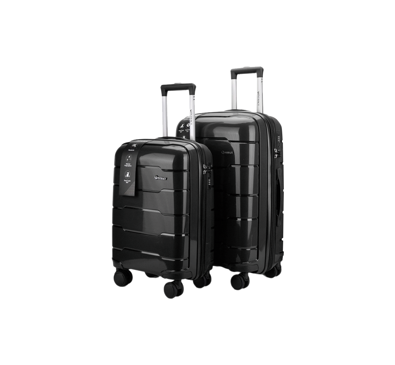 VALIJA SET X2 BLACK 228 OWEN