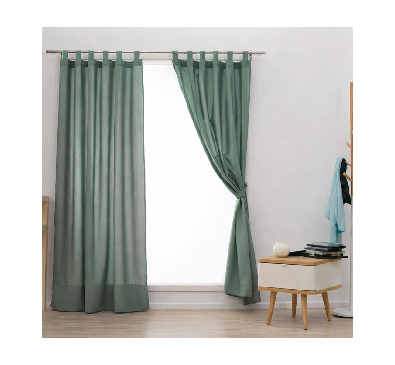 CORTINA DE AMBIENTE 145X210 MALVA CASABLANCA