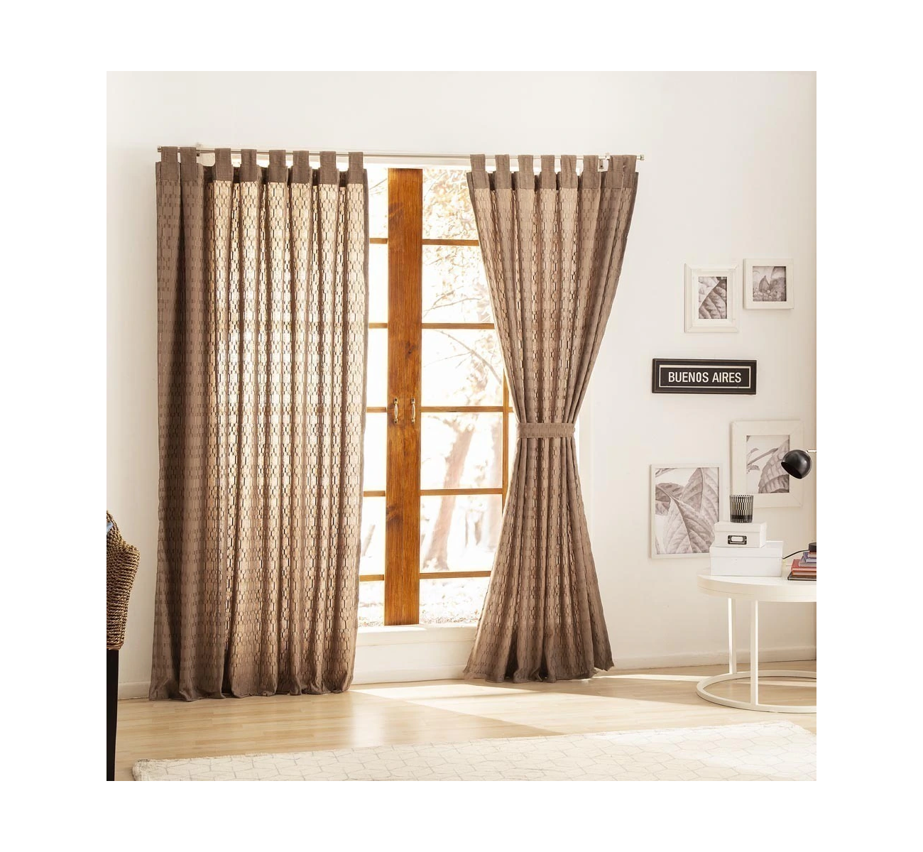 CORTINA DE AMBIENTE MAENA LONDON FOG CASABLANCA