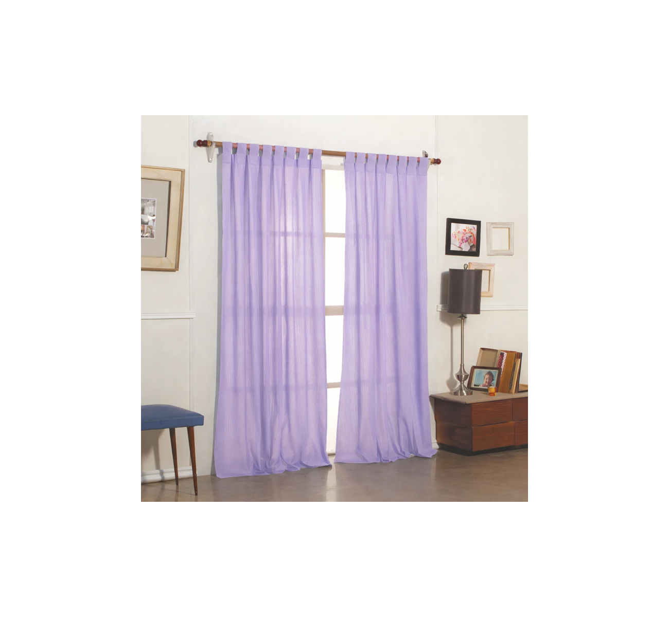 CORTINA DE AMBIENTE AGOSTINA LILA CASABLANCA