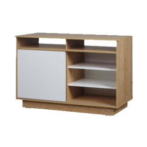 MESA TV 1.00 MESINA HICKORY/BLANCO 7040 RICCHEZZE