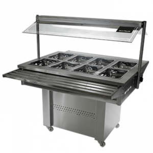 LUNCHONETTE 8 BANDEJAS MODELO ISLA 024 SOL REAL