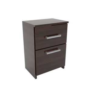 MESA DE LUZ CON 1 CAJON 1 PUERTA WENGUE 99 ORLANDI