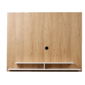 PANEL PARA TV MESINA 1.60MTS HICKORY/BLANCO 732456 RICCHEZZE