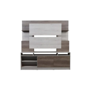 CENTRO DE ENTRETENIMIENTO MESINA 1.80 PINO BCO/NEB. GRIS 7325 RICCHEZZE