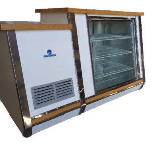 HELADERA MOSTRADOR VITRINA 1.60 MTS. ORLANDOS