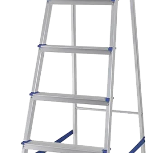 ESCALERA ALUMINIO 7 ESCALONES 2080320 DESCANSAR